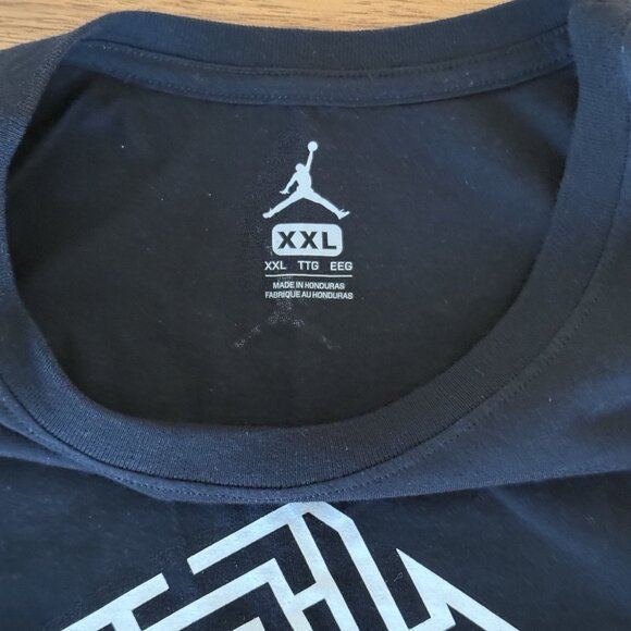 Nike Jordan Michael Jordan Maze Shirt Size 2XL Black Hard To Find Brand New - Picture 10 of 11
